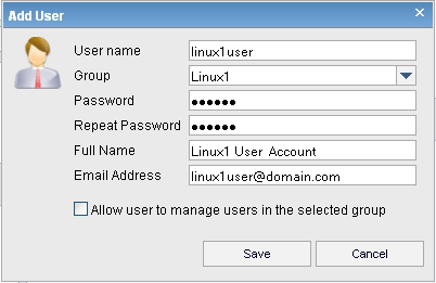 User Account Setup